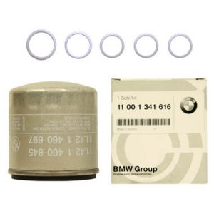 BMW Genuine Motorcycle Oil Filter Kit 11 00 1 341 616