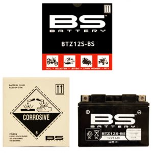 BS BTZ12S BS MF Motorcycle Battery