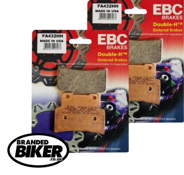 EBC 432HH 2 pairs of Front Brake Pads for Aprilia SL 750 Shiver and GT