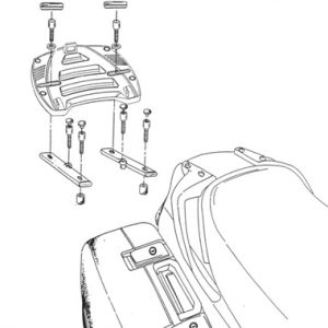 Givi E190 Monokey Plate Honda ST1100 Pan European