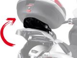 Givi SR134M Folding Monolock Rear Carrier Piaggio MP3 2011 to 2014