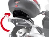 Givi SR134M Special Monolock Rear Carrier Piaggio MP3 2006 to 2011