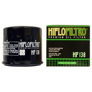 Hi Flo Filtro Motorcycle Oil Filter HF138