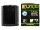 Hi Flo Filtro Motorcycle Oil Filter HF171 B Black