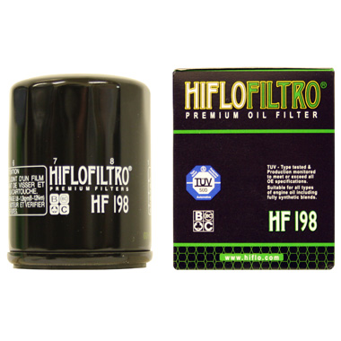 Hi Flo Filtro Motorcycle Oil Filter HF198