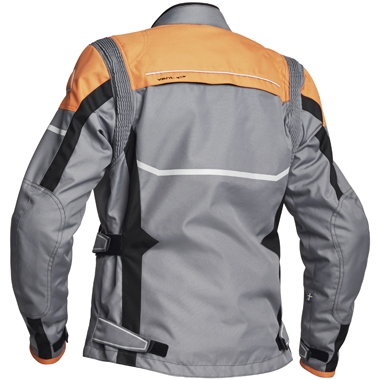 Jofama Voyage Lady Textile Motorcycle Jacket Grey Black Orange