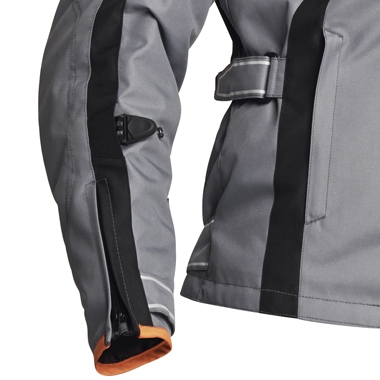Jofama Voyage Lady Textile Motorcycle Jacket Grey Black Orange