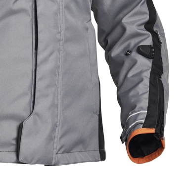 Jofama Voyage Lady Textile Motorcycle Jacket Grey Black Orange