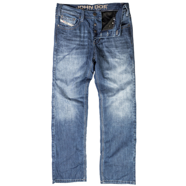 John Doe Motorcycle Jeans Short Leg Light Blue