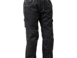 Lindstrands Curtis Textile Motorcycle Jeans Black