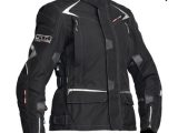 Lindstrands Qurizo Lady Textile Motorcycle Jacket Black Silver