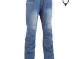 Lindstrands Wrap Lady Motorcycle Jeans Light Blue