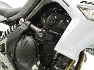 RG Aero Crash Protectors Kawasaki ER6 N Unfaired