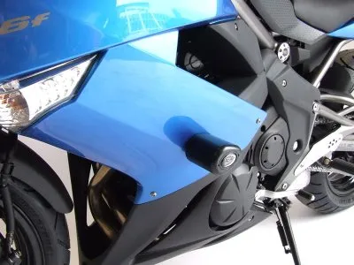 RG Aero Crash Protectors Kawasaki ER6 Faired models