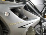 RG No Drill Aero Crash Protectors Triumph Daytona 675 2006 to 2012