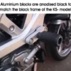RG Crash Protectors for Suzuki SV650 K5 on Unfaired Models