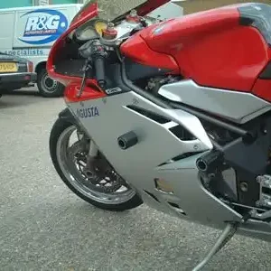 RG Rear Crash Protectors for MV Agusta F4 up to 2009