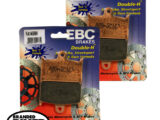 2 Pairs EBC FA145HH Front Brake Pads Yamaha FZR750 R OWO1