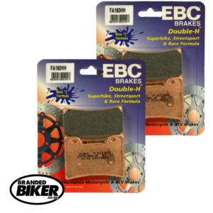 2 Pairs EBC FA160HH Front Brake Pads Yamaha FJ1200 1991 on