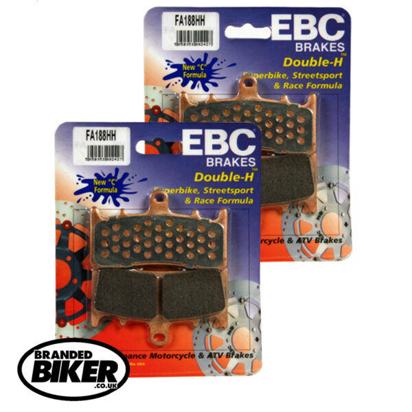 EBC FA188HH Front Brake Pads Kawasaki ZX6R 1998 to 2001