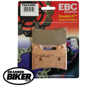 EBC FA244HH Front Brake Pads BMW G650 X Moto, Cast Wheels 2007 TO 2009