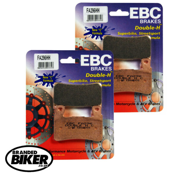 EBC FA296HH Front Brake Pads Honda CBR600F 1999 to 2006