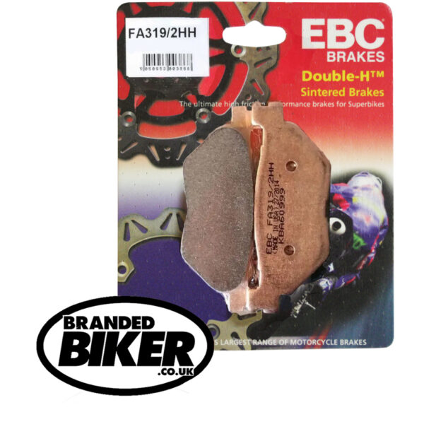 EBC FA319 2HH Rear Brake Pads Yamaha TDM900 2002 to 2014