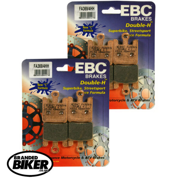 EBC FA369 4HH Front Brake Pads Kawasaki ZX10R 2004 to 2007