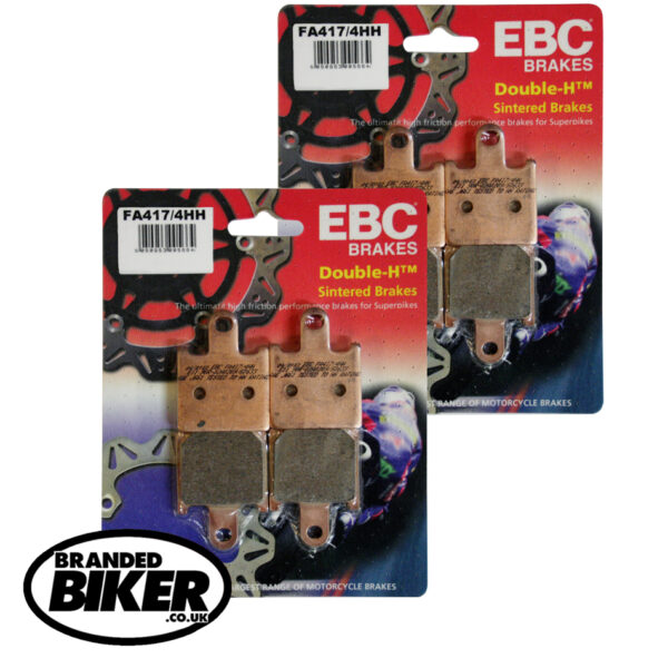 EBC FA417 4HH Front Brake Pads Kawasaki ZX6R 2007 to 2016