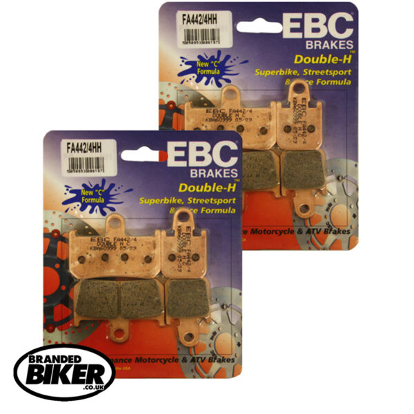 EBC FA442/4HH Front Brake Pads Yamaha MT01 2007 to 2009