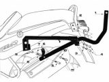 Givi 635F Rear Carrier Arms BMW R1100R 1995 to 2001