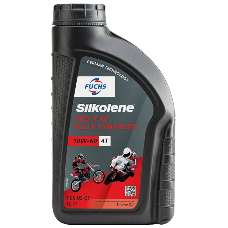 Silkolene Pro 4 10W 60 XP Motorcycle Engine Oil 1L