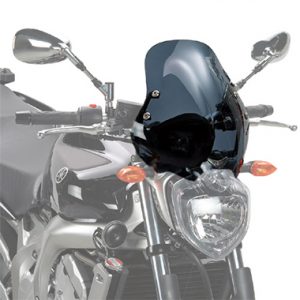 Givi 140D D140KIT Motorcycle Screen Yamaha FZ6 2004 to 2006 Smoke