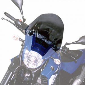 Givi D433S Motorcycle Screen Yamaha XT660R 2004 on Smoke