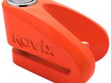 Kovix 14mm Motorcycle Disc Lock Fluo Orange