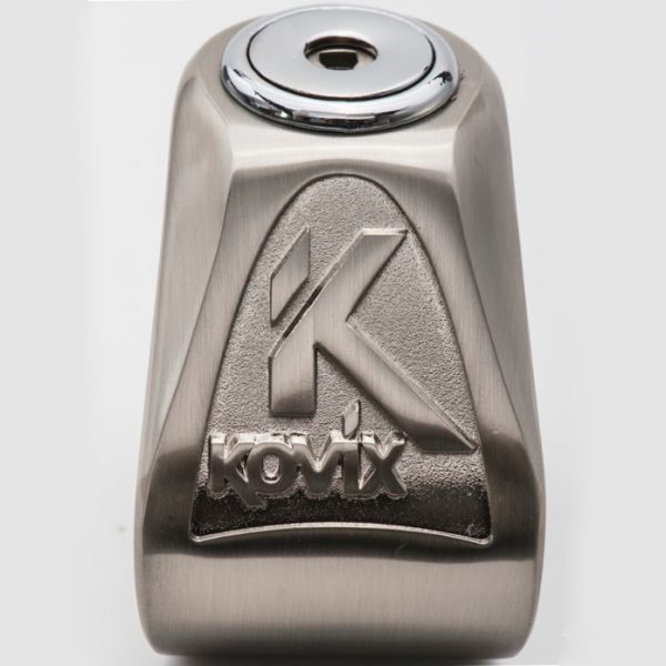 Kovix 6mm Mini Motorcycle Disc Lock Brushed Metal