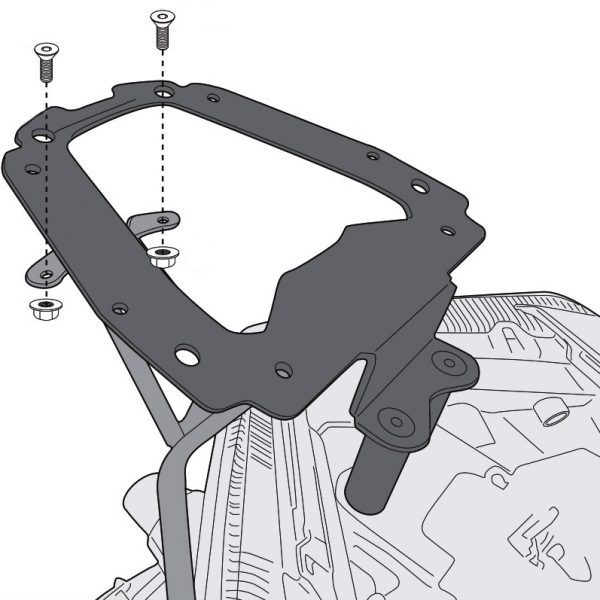 Givi SR2138 Rear Carrier Yamaha X Max 400 2018 on