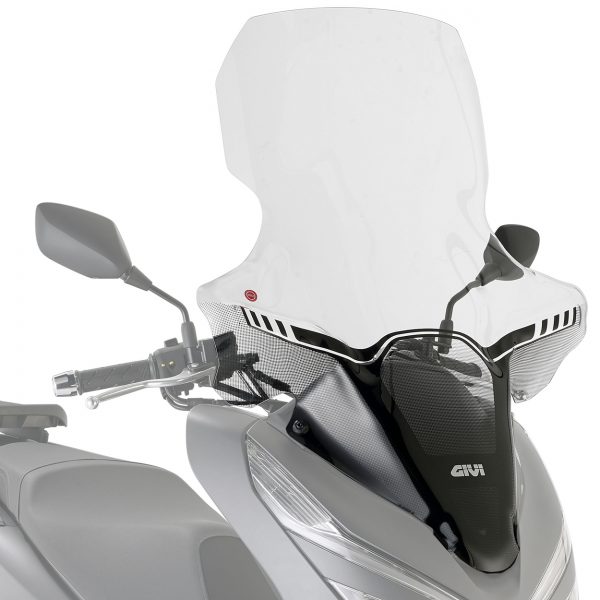 Givi 1163DT Clear Motorcycle Screen Honda PCX125 2018 to 2020