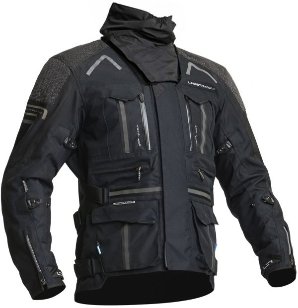 Lindstrands Oman Textile Motorcycle Jacket Black