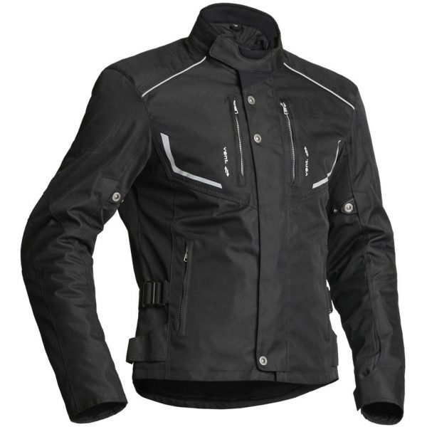 Lindstrands Halden Textile Motorcycle Jacket Black