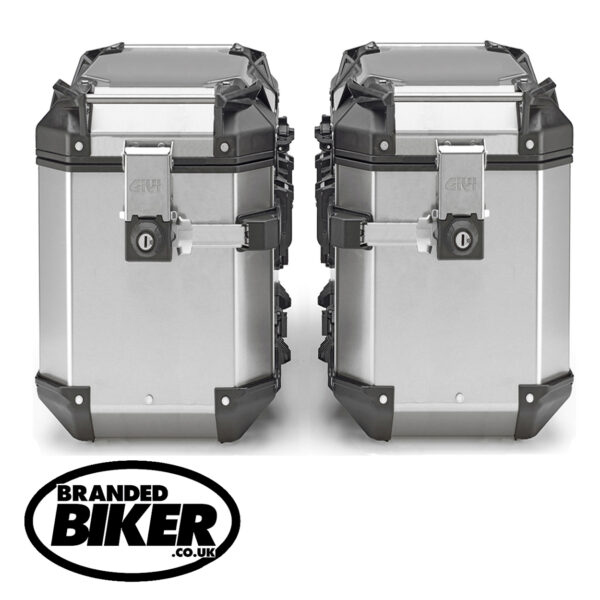 Givi Trekker Outback Evo Panniers Pair Aluminium 48L 48R Litre