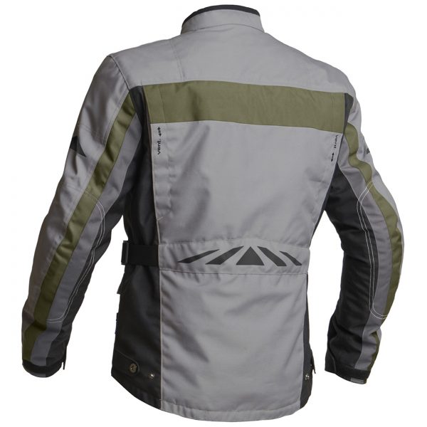 Lindstrands Hamar Waterproof Motorcycle Jacket Fog Black