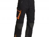 Lindstrands Sunne Pants Laminate Motorcycle Trousers Black Orange