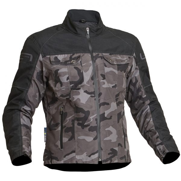 Lindstrands Lugnet Waterproof Motorcycle Jacket Camo