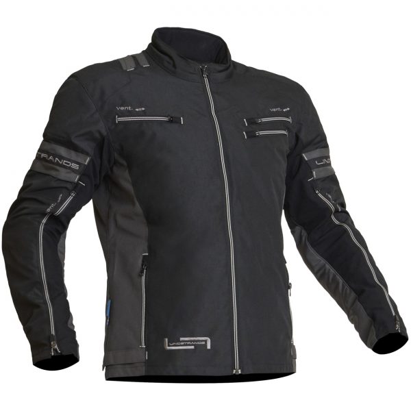 Lindstrands Lysvik Waterproof Motorcycle Jacket Black