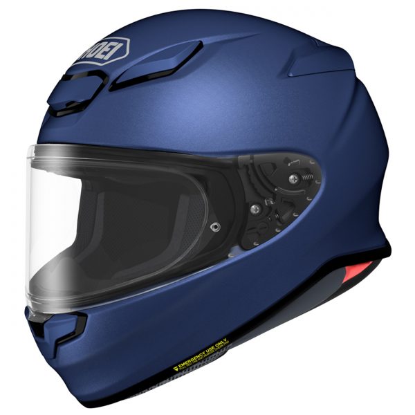 Shoei NXR2 Motorcycle Helmet Matt Blue Metallic