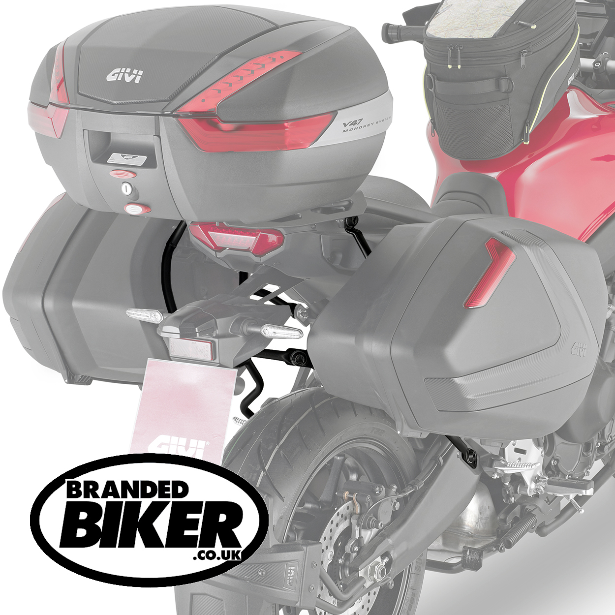 Givi PLX2159 V37 V35 Pannier Holders Yamaha Tracer 9 2021 to 2024