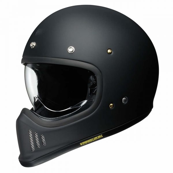 Shoei EX Zero Motorcycle Helmet Matt Black