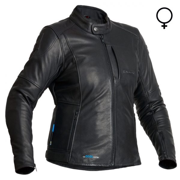 Halvarssons Vitsand Lady Waterproof Leather Motorcycle Jacket