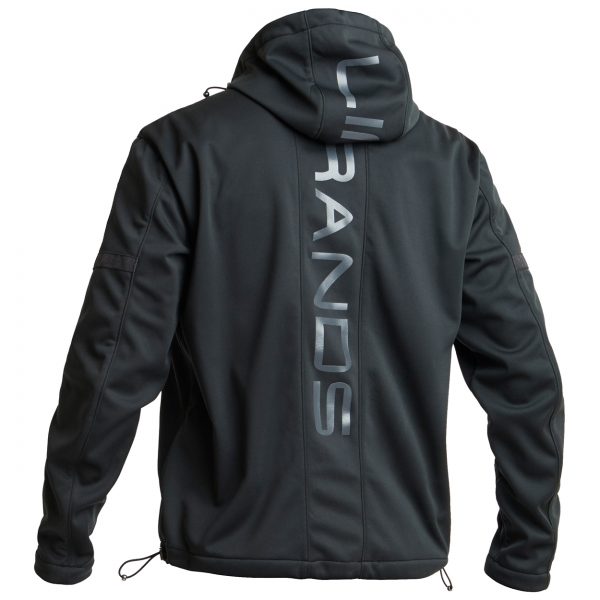 Lindstrands Chassy Hooded Softshell Jacket Black